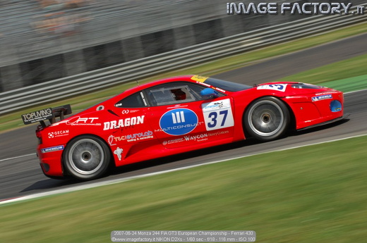 2007-06-24 Monza 244 FIA GT3 European Championship - Ferrari 430